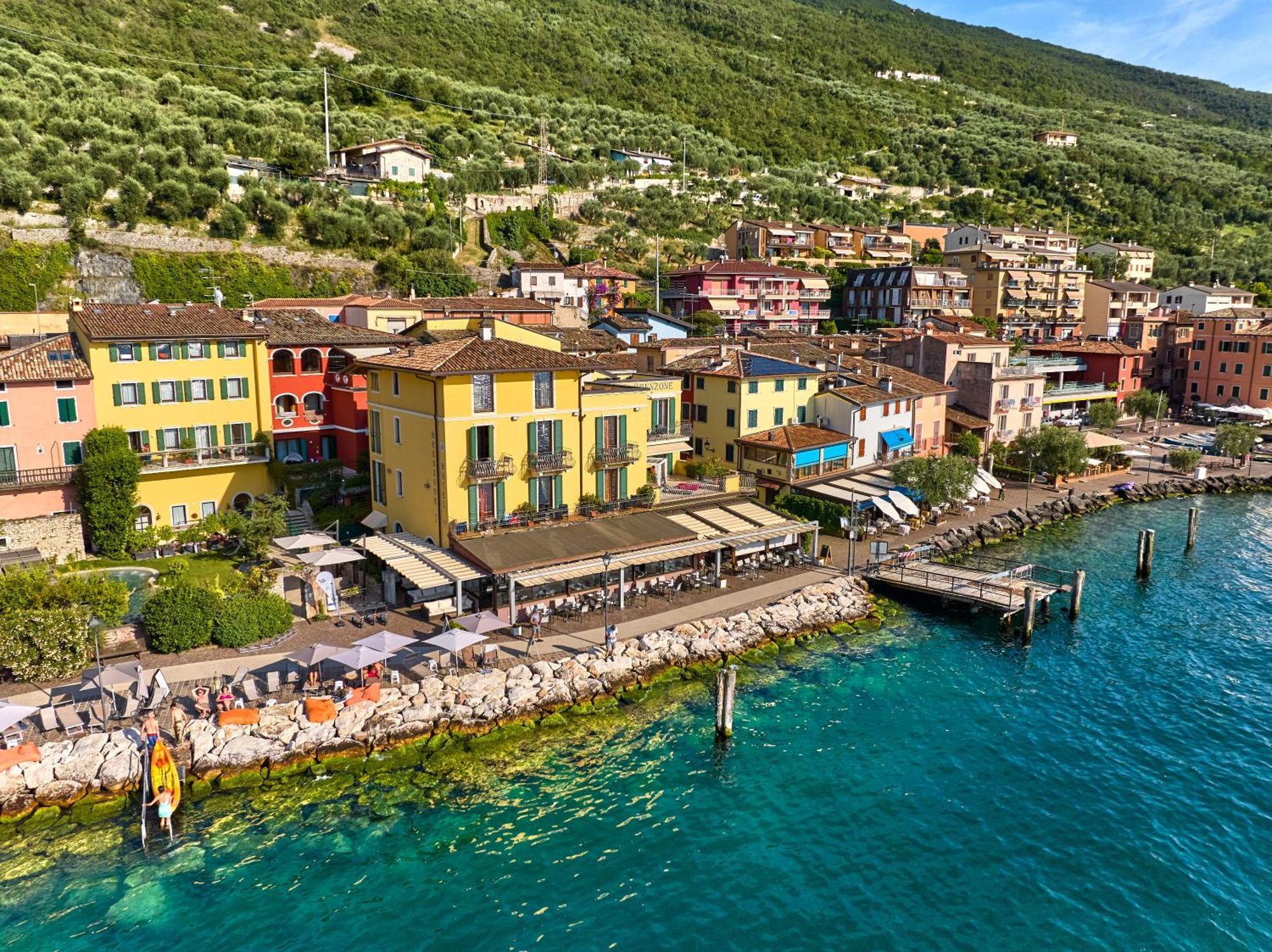 Lake Front Hotel Brenzone Exterior foto
